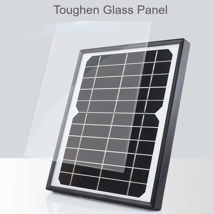 Pannello solare monocristallino 5,5V 6W con vetro temperato