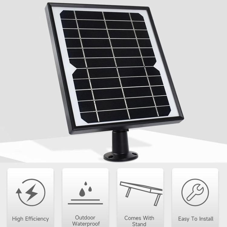 Pannello solare monocristallino 5,5V 6W con vetro temperato