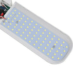 Lampadina pieghevole per uso domestico SMD 2835 da 60 W, 5 foglie, 235 LED, CA 120-265 V