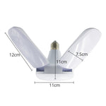 Lampadina pieghevole per uso domestico SMD 2835 da 60 W, 5 foglie, 235 LED, CA 120-265 V