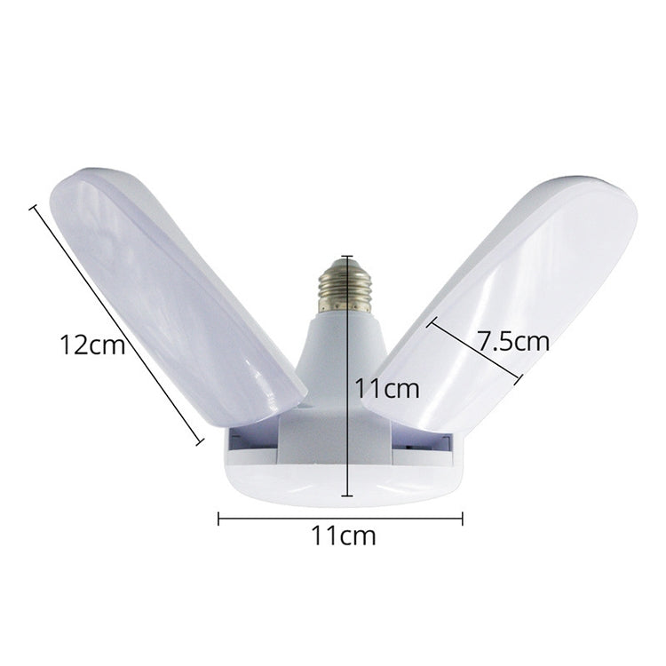 Lampadina pieghevole per uso domestico SMD 2835 da 60 W, 5 foglie, 235 LED, CA 120-265 V
