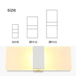 Lampada da parete a LED per camera da letto, comodino, corridoio, balcone, 14×6cm Right Angle White, 22×11cm Right Angle White, 29×11cm Right Angle White, 14×6cm Right Angle Black, 22×11cm Right Angle Black, 29×11cm Right Angle Black