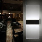 Lampada da parete a LED per camera da letto, comodino, corridoio, balcone, 14×6cm Right Angle White, 22×11cm Right Angle White, 29×11cm Right Angle White, 14×6cm Right Angle Black, 22×11cm Right Angle Black, 29×11cm Right Angle Black