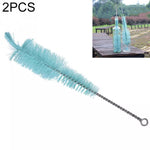 Spazzola per bottiglie in nylon di seta da 2 pezzi con spazzola lunga e sottile, Bottle Brush