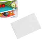 4 pezzi/set Tappetino per frigorifero antivegetativo antibatterico lavabile impermeabile ecologico, Transparent White, Transparent Green, Transparent Pink, Transparent Blue, Blue, Green, Pink