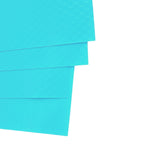 4 pezzi/set Tappetino per frigorifero antivegetativo antibatterico lavabile impermeabile ecologico, Transparent White, Transparent Green, Transparent Pink, Transparent Blue, Blue, Green, Pink