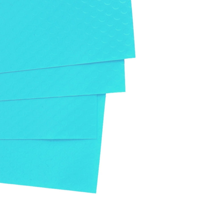 4 pezzi/set Tappetino per frigorifero antivegetativo antibatterico lavabile impermeabile ecologico, Transparent White, Transparent Green, Transparent Pink, Transparent Blue, Blue, Green, Pink