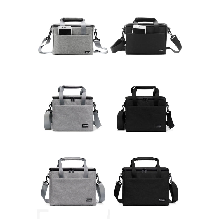 Borsa per fotocamera digitale Baona BN-H001 Borsa impermeabile per fotocamera portatile casual, BN-H001 S(Gray), BN-H001 S(Black), BN-H001 M(Gray), BN-H001 M(Black), BN-H001 L(Gray), BN-H001 L(Black)