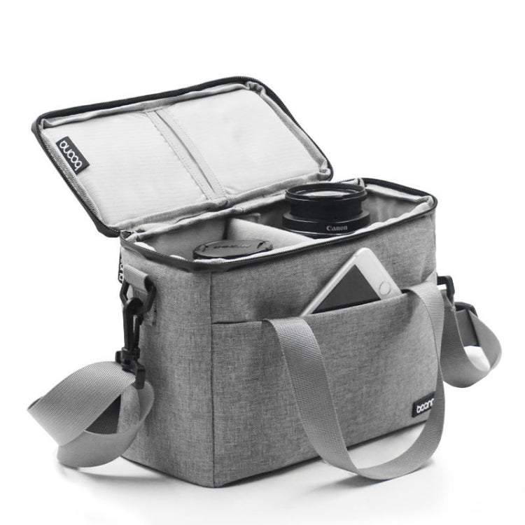Borsa per fotocamera digitale Baona BN-H001 Borsa impermeabile per fotocamera portatile casual, BN-H001 S(Gray), BN-H001 S(Black), BN-H001 M(Gray), BN-H001 M(Black), BN-H001 L(Gray), BN-H001 L(Black)