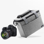 Borsa per fotocamera digitale Baona BN-H001 Borsa impermeabile per fotocamera portatile casual, BN-H001 S(Gray), BN-H001 S(Black), BN-H001 M(Gray), BN-H001 M(Black), BN-H001 L(Gray), BN-H001 L(Black)