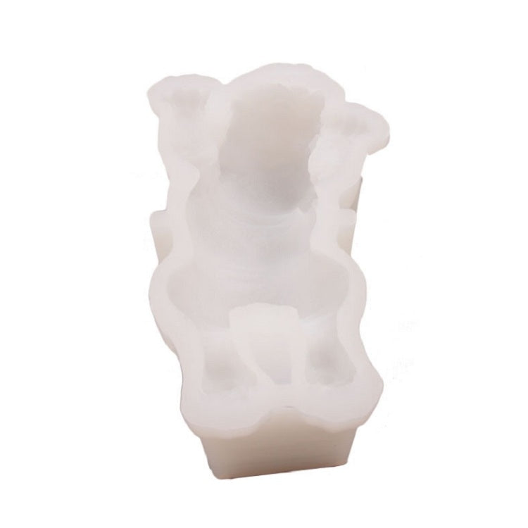 2 pezzi 4 pollici Shapi Dog Mousse Cake Stampo in silicone 3D Stereo Stampo per gelato Stampo per cioccolato per cani sporchi, Shapi Dog Shape