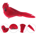 Vera piuma simulazione uccello decorazione orticola uccello artigianale schiuma uccello
