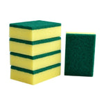 10 pezzi di spugna magica per pulire la cucina, pulire il panno abrasivo per lavare i piatti, strumenti per la pulizia della cucina, 10x8x3cm, Waist Shape, 10x8x3cm, Square