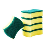 10 pezzi di spugna magica per pulire la cucina, pulire il panno abrasivo per lavare i piatti, strumenti per la pulizia della cucina, 10x8x3cm, Waist Shape, 10x8x3cm, Square