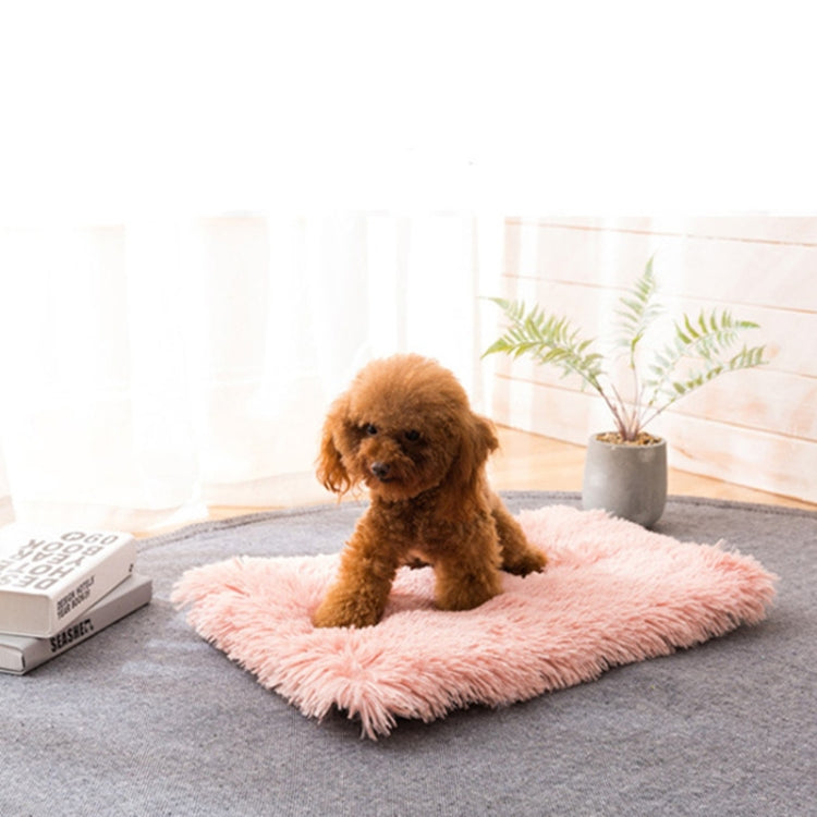 Cuscino in peluche quadrato per cani e gatti caldo
