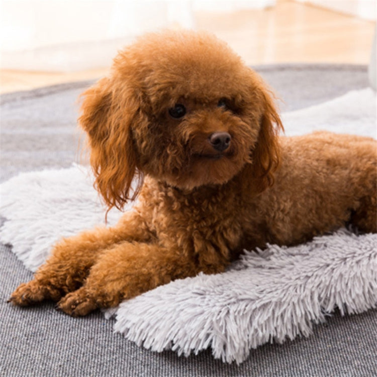 Cuscino in peluche quadrato per cani e gatti caldo