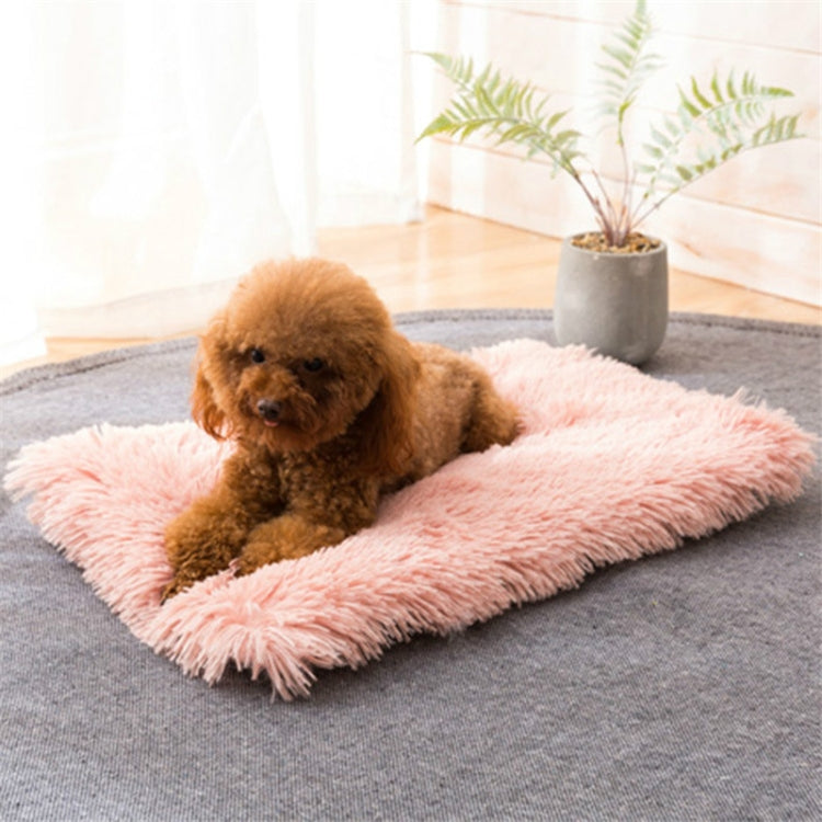 Cuscino in peluche quadrato per cani e gatti caldo