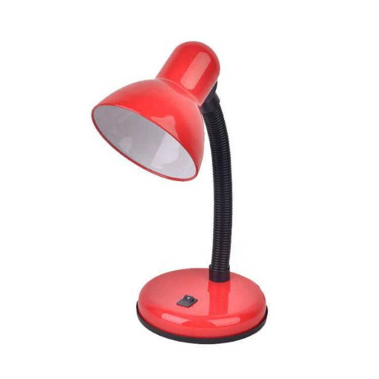 Lampada da scrivania a LED in ferro vintage Interruttore a pulsante Protezione per gli occhi Lampade da tavolo a luce led da lettura