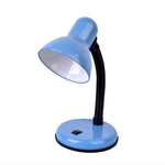 Lampada da scrivania a LED in ferro vintage Interruttore a pulsante Protezione per gli occhi Lampade da tavolo a luce led da lettura