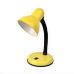 Lampada da scrivania a LED in ferro vintage Interruttore a pulsante Protezione per gli occhi Lampade da tavolo a luce led da lettura