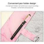 Blocco note A5 con blocco password e copertina marmo