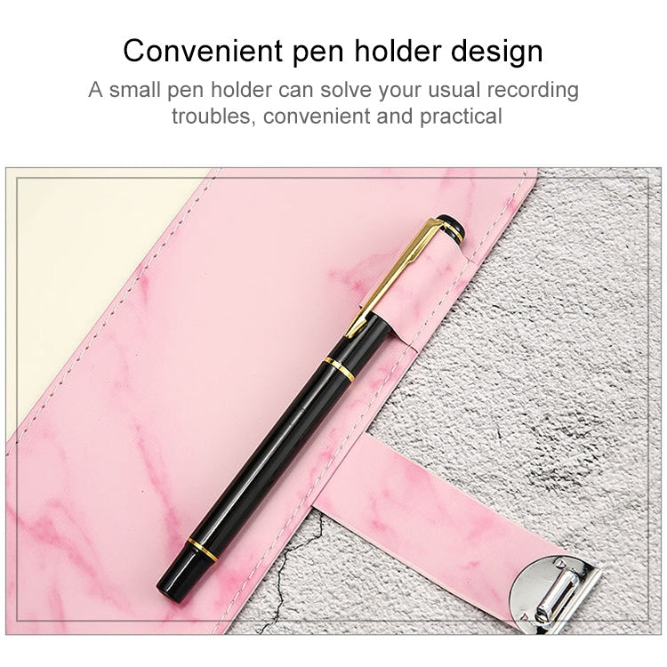 Blocco note A5 con blocco password e copertina marmo