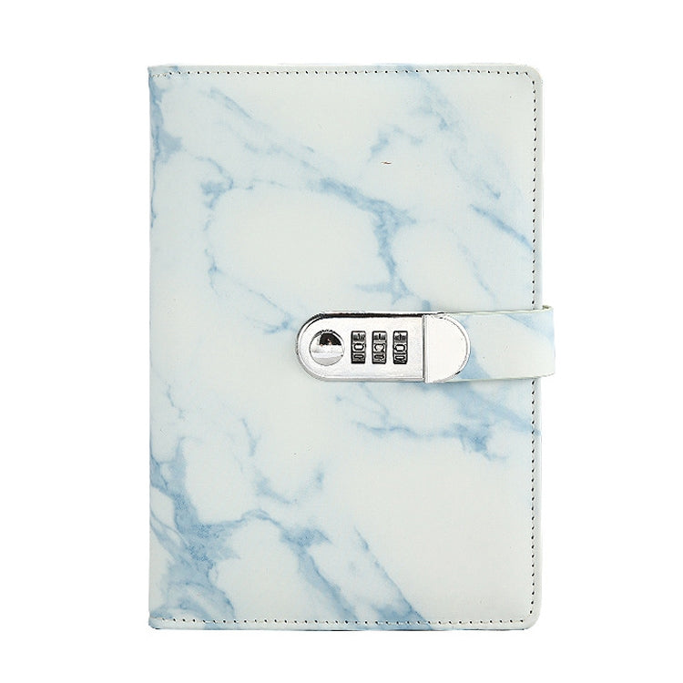 Blocco note A5 con blocco password e copertina marmo