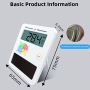 Termometro per energia luminosa LCD ad alta precisione senza celle solari per acquario Pcsensor, Fish Tank Thermometer