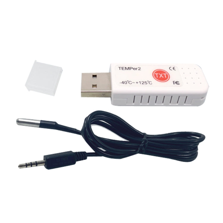 Termometro per monitoraggio acquario con sonda di temperatura impermeabile con sensore di temperatura USB, TEMPer1F, TEMPer2, TEMPerHUM