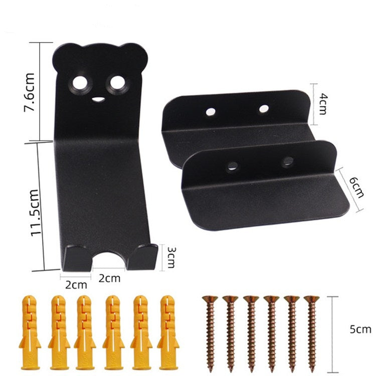 Gancio da parete per portabiciclette Fibbia portaoggetti per portabiciclette da parete per bici, Bicycle Rack Wall Hook