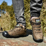 Scarpe casual da uomo in microfibra con suola in gomma