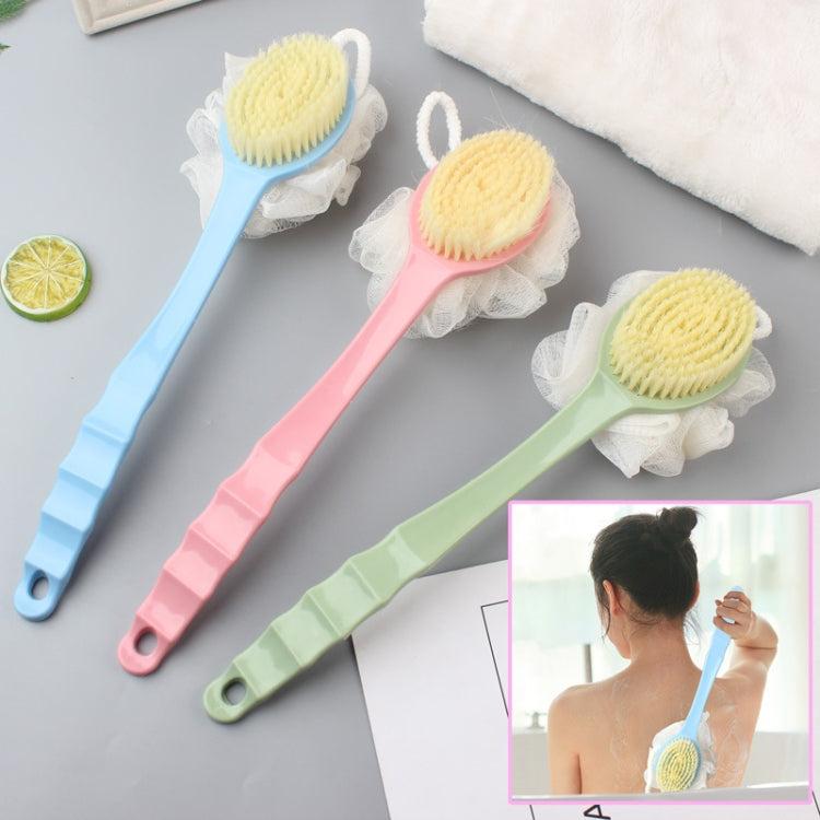 Spazzola da bagno con manico lungo Spazzola da bagno per capelli morbidi con spazzola per la schiena massaggiante