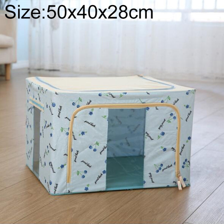 Scatola portaoggetti pieghevole in tessuto non tessuto con cerniera Scatola portaoggetti a prova di umidità, 44L 50x40x22cm, 55L 50x40x28cm, 66L 50x40x33cm