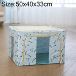 Scatola portaoggetti pieghevole in tessuto non tessuto con cerniera Scatola portaoggetti a prova di umidità, 44L 50x40x22cm, 55L 50x40x28cm, 66L 50x40x33cm