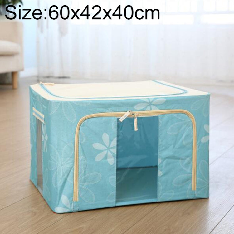 Scatola portaoggetti pieghevole in tessuto non tessuto con cerniera Scatola portaoggetti a prova di umidità, 80L 60x40x32cm, 100L 60x42x40cm, 125L 70x42x40cm