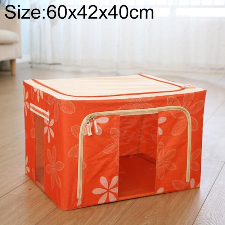 Scatola portaoggetti pieghevole in tessuto non tessuto con cerniera Scatola portaoggetti a prova di umidità, 80L 60x40x32cm, 100L 60x42x40cm, 125L 70x42x40cm
