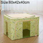 Scatola portaoggetti pieghevole in tessuto non tessuto con cerniera Scatola portaoggetti a prova di umidità, 80L 60x40x32cm, 100L 60x42x40cm, 125L 70x42x40cm