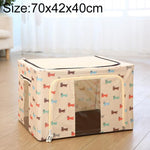 Scatola portaoggetti pieghevole in tessuto non tessuto con cerniera Scatola portaoggetti a prova di umidità, 80L 60x40x32cm, 100L 60x42x40cm, 125L 70x42x40cm