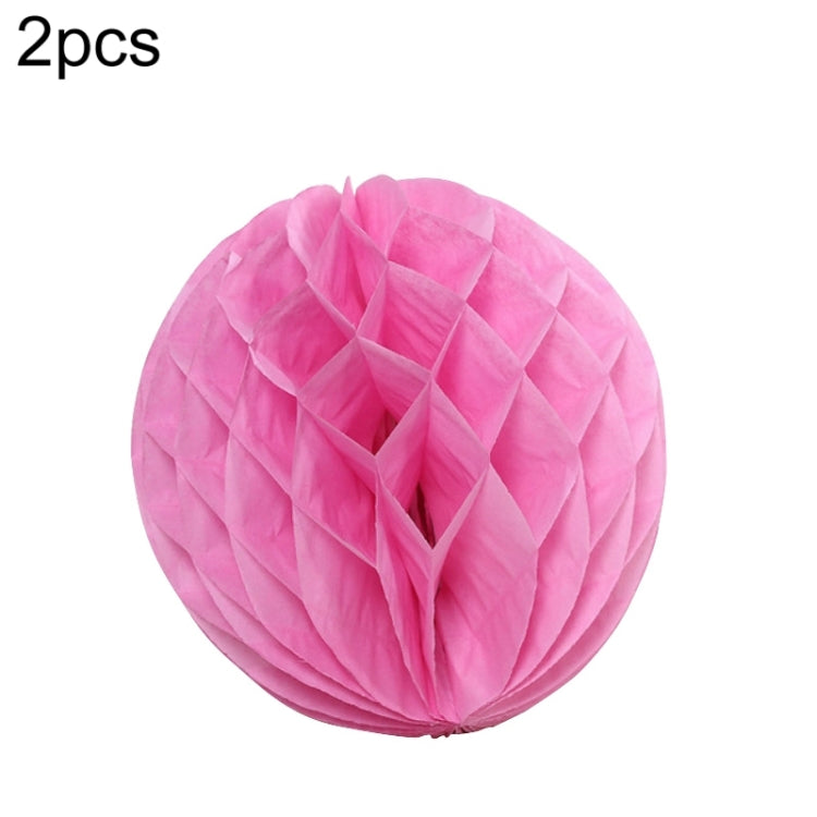 2 pezzi di decorazione per la stanza delle nozze, decorazione festosa per il centro commerciale, lanterna a sfera in carta a nido d'ape, 6 inches 15 cm, 8 inches 20 cm, 10 inches 25 cm, 12 inches 30 cm