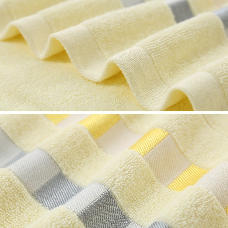 Asciugamano da bagno quadrato in cotone tinta unita Asciugamano da bagno ricamato con protezione ambientale naturale Asciugamano per la casa