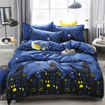Set di biancheria da letto con stampa da 4 pezzi. Copripiumino, For 1.2m Bed, For 1.5m Bed, For 1.8m Bed, For 2.0m Bed, For 2.2m Bed