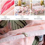 Set di biancheria da letto con stampa da 4 pezzi. Copripiumino, For 1.2m Bed, For 1.5m Bed, For 1.8m Bed, For 2.0m Bed, For 2.2m Bed