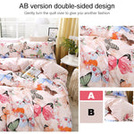 Set di biancheria da letto con stampa da 4 pezzi. Copripiumino, For 1.2m Bed, For 1.5m Bed, For 1.8m Bed, For 2.0m Bed, For 2.2m Bed