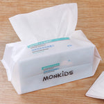 MONKIDS KS037 Asciugamano monouso per il viso Asciugamano detergente perlato ispessimento in puro cotone, 100 SheetS Pearls Texture