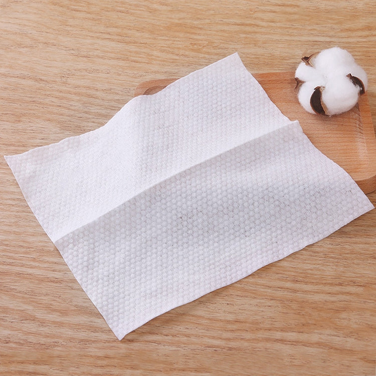 MONKIDS KS037 Asciugamano monouso per il viso Asciugamano detergente perlato ispessimento in puro cotone, 100 SheetS Pearls Texture