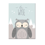 Poster con animali Pittura Cartoon Nursery Wall PictureDecorazione della stanza dei bambini senza cornice, 13x18cm, 15x20cm, 20x25cm, 21x30cm, 30x40cm, 40x50cm