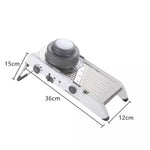 Frantoio tritatutto affettatrice lunga multifunzionale in acciaio inossidabile, Long Stainless Steel Grater
