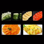 Frantoio tritatutto affettatrice lunga multifunzionale in acciaio inossidabile, Long Stainless Steel Grater