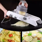 Frantoio tritatutto affettatrice lunga multifunzionale in acciaio inossidabile, Long Stainless Steel Grater