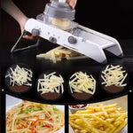 Frantoio tritatutto affettatrice lunga multifunzionale in acciaio inossidabile, Long Stainless Steel Grater